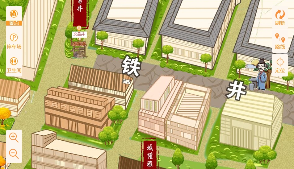 西林智慧景区：手绘地图与语音导览的完美融合